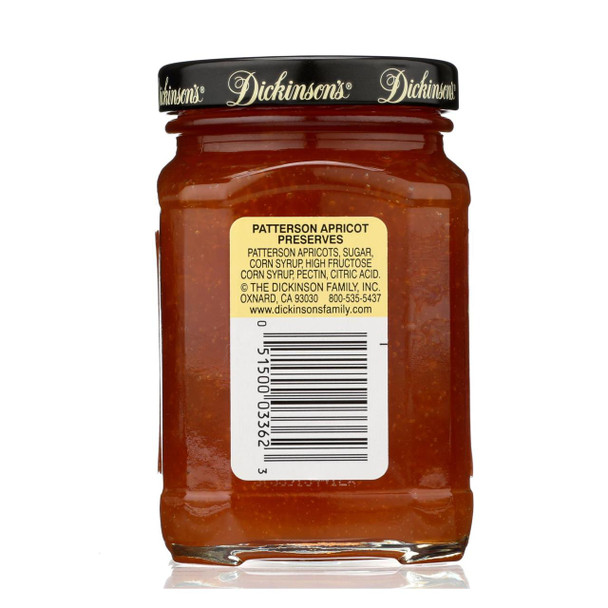 Dickinson - Pure Patterson Apricot Preserves - 10 oz.