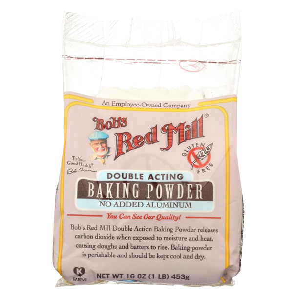 Bob's Red Mill Baking Powder - 16 oz - Case of 4