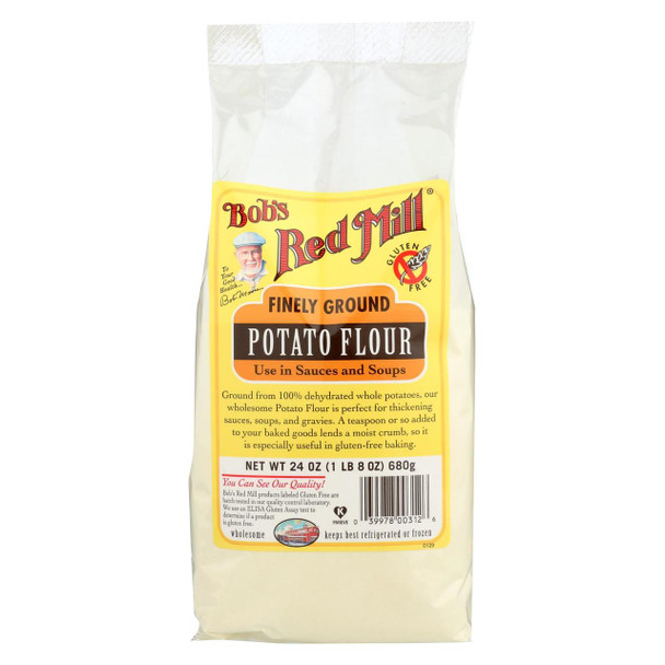 Bob's Red Mill - Potato Flour - 24 oz - Case of 4