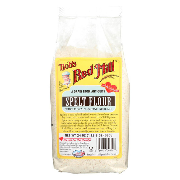 Bob's Red Mill - Spelt Flour - 24 oz - Case of 4