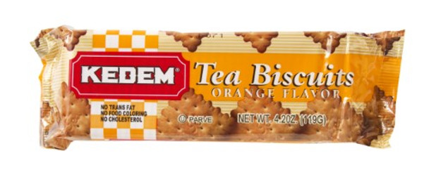 Kedem Tea Biscuits - Orange - 4.2 oz.
