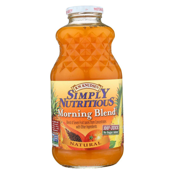 R.W. Knudsen Simply Nutritious Juice - Morning Blend - 32 Fl oz.