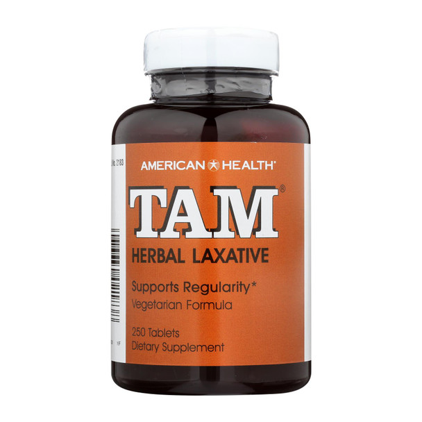 American Health - Tam Herbal Laxative - 250 Tablets