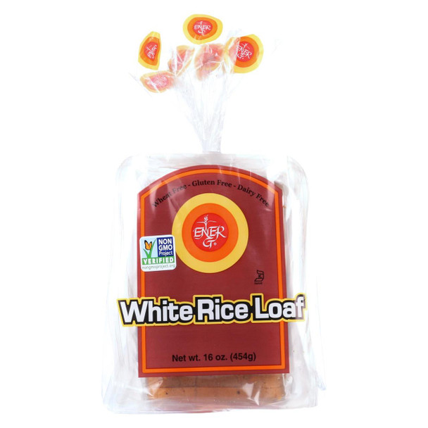 Ener-G Foods - Loaf - White Rice - 16 oz - case of 6