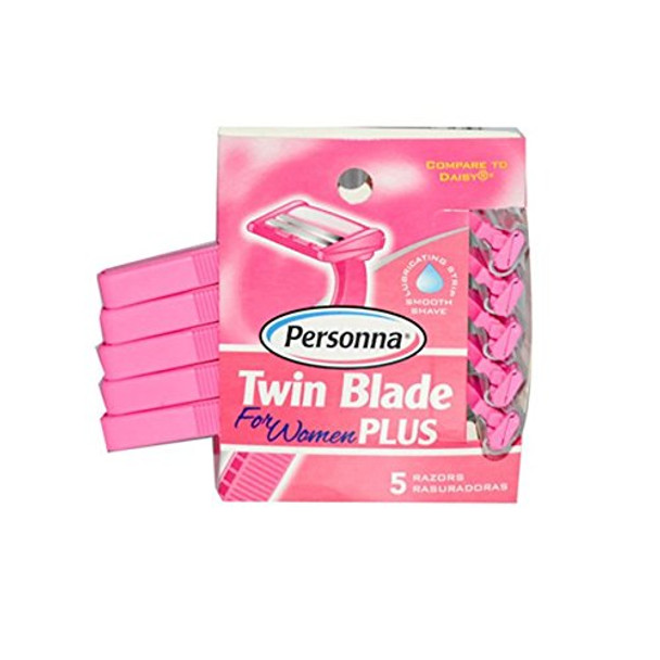 Personna Razor Blades - Twin Blade Plus - 5 Pack