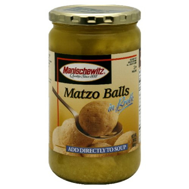 Manischewitz Matzo Balls In Broth - 24 Fl oz.