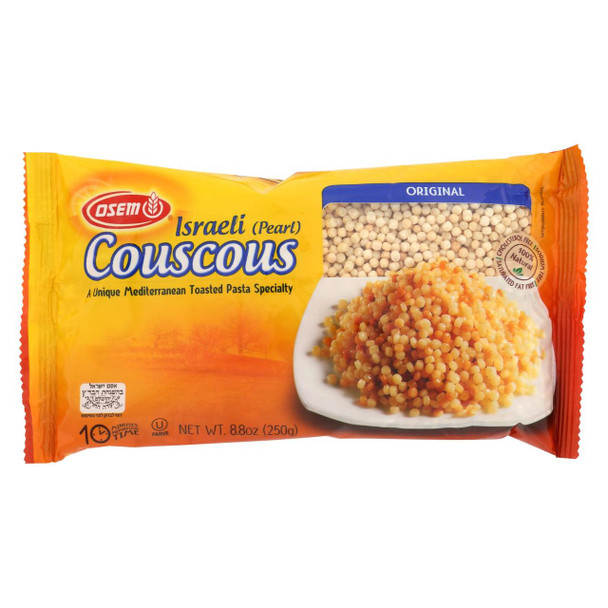 Osem Israeli Couscous Toasted Pasta - Case of 24 - 8.8 oz.