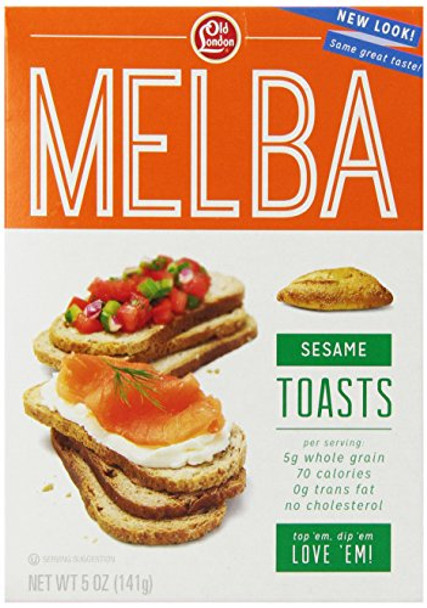 Old London - Sesame Melba - Toast - Case of 12 - 5 oz.