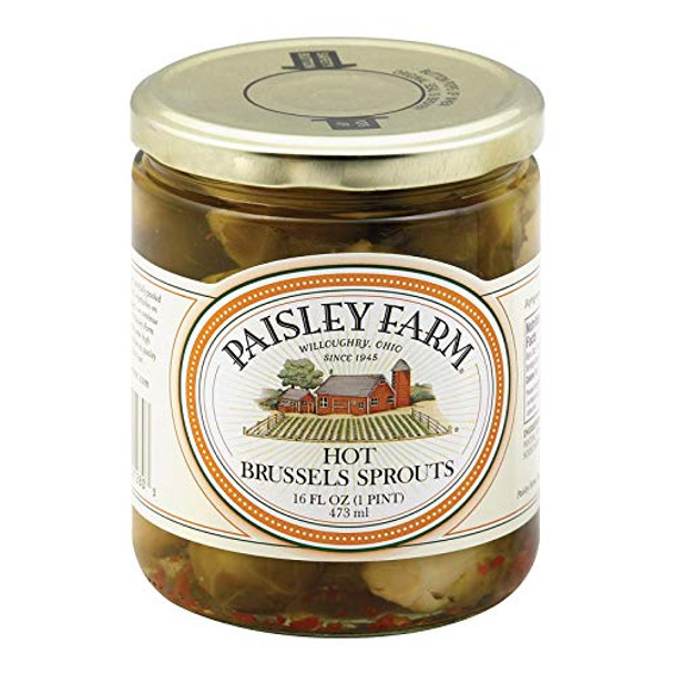 Paisley Farm - Brussel Sprouts Hot - CS of 12-16 OZ