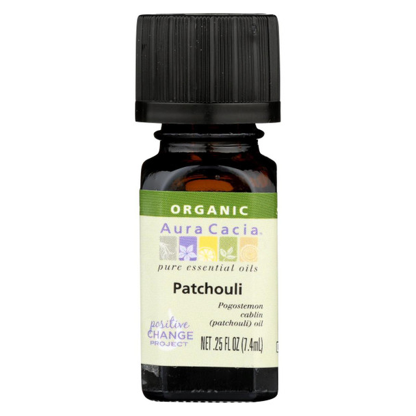 Aura Cacia - Organic Patchouli - .25 oz