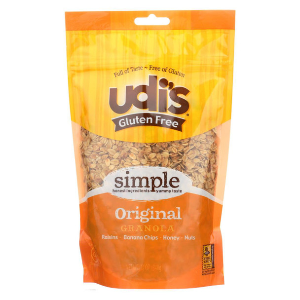 Udi's Granola - Gluten Free Original - Case of 6 - 12 oz.