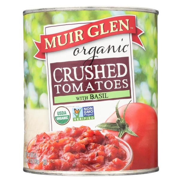 Muir Glen - Tomato Og2 Crshd W/basil - CS of 12-28 OZ