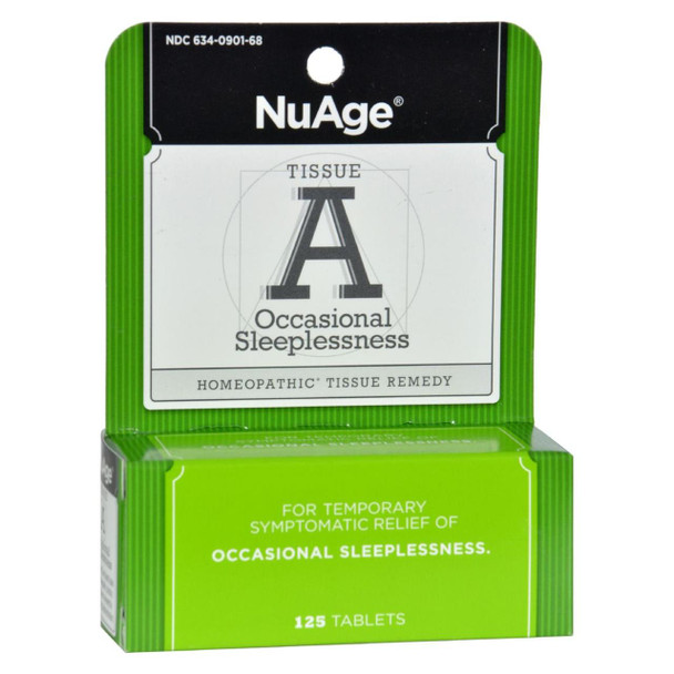 NuAge Labs Tissue A Insomnia - 125 Tablets