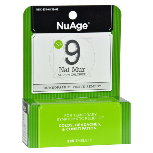 Hyland's NuAge No.9 Natrum Mur - 125 Tablets