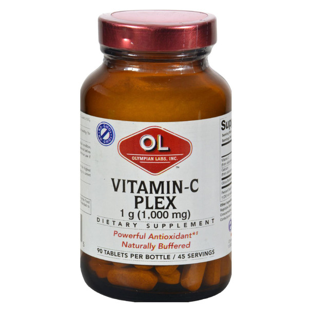 Olympian Labs Vitamin C - Vitamin-C Plex - 1000 mg - 90 Tablets