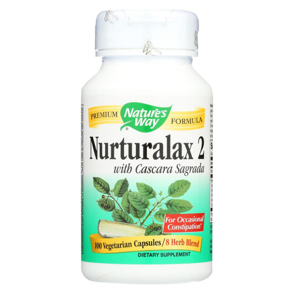 Nature's Way Naturalax 2 with Cascara Sagrada - 100 Vcaps