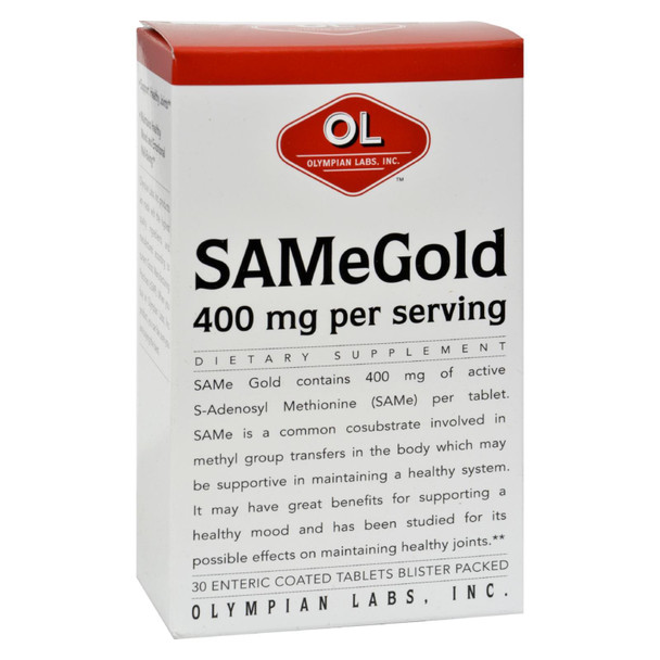 Olympian Labs Same Gold - 400 Mg - 30 Tablets