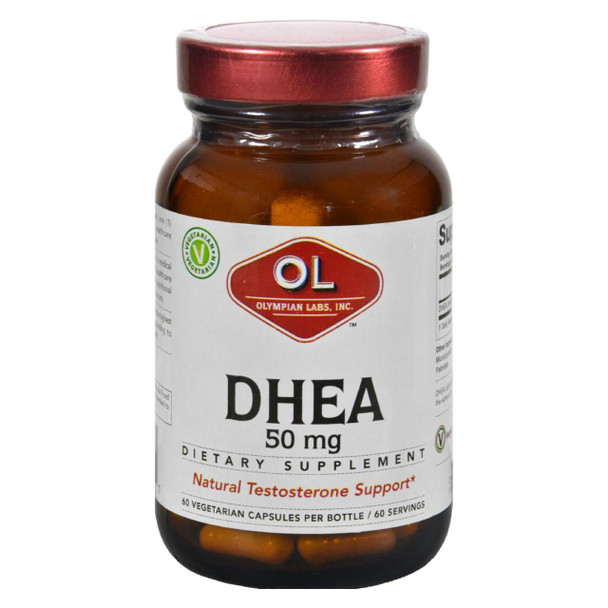 Olympian Labs DHEA - 50 mg - 60 Vegetarian Capsules