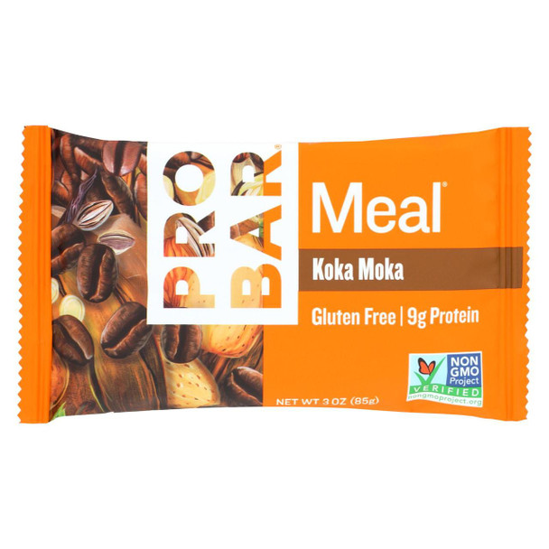 Probar Organic Koka Moka Bar - Case of 12 - 3 oz