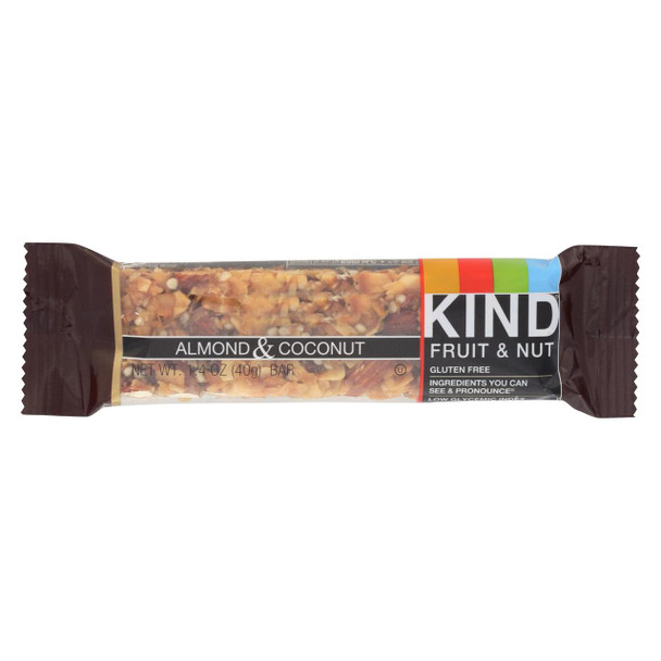 Kind Bar - Almond and Coconut - Case of 12 - 1.4 oz