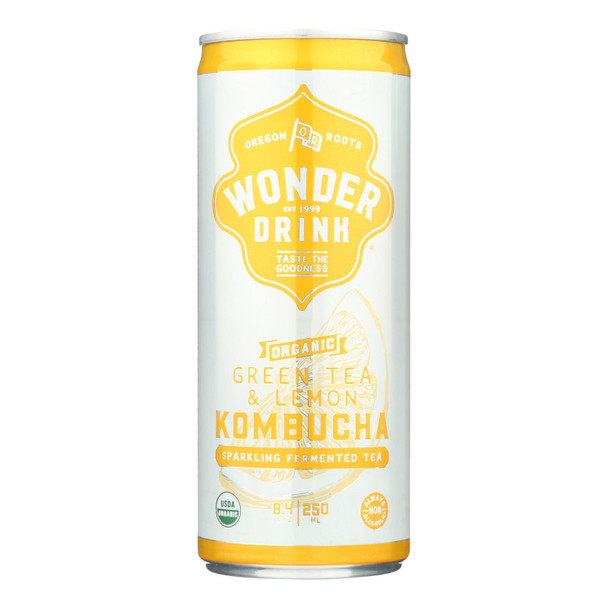 Kombucha Wonder Drink Wonder Drink - Case of 24 - 8.4 Fl oz.