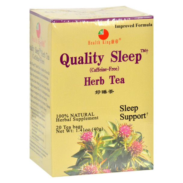 Health King Sweet Dream Quality Sleep Herb Tea - 20 Tea Bags