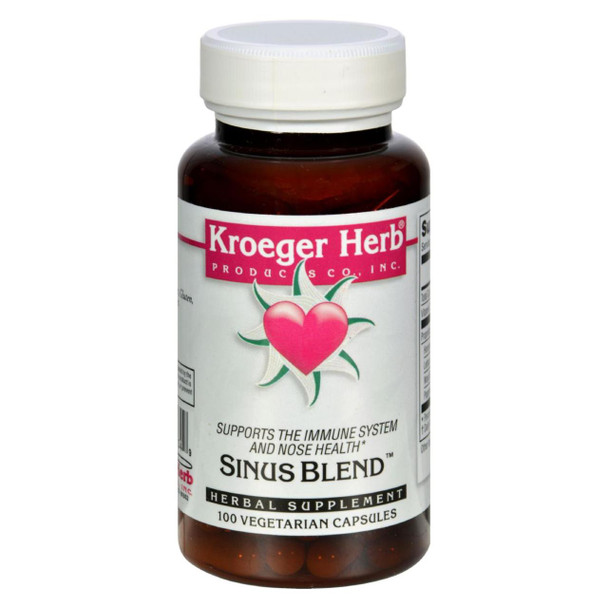 Kroeger Herb Sinus Blend formerly Stuffy - 100 Capsules