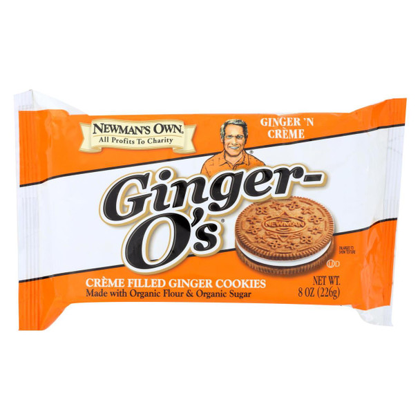 Newman's Own Organics Newman - O?S - Ginger - Case of 6 - 8 oz.