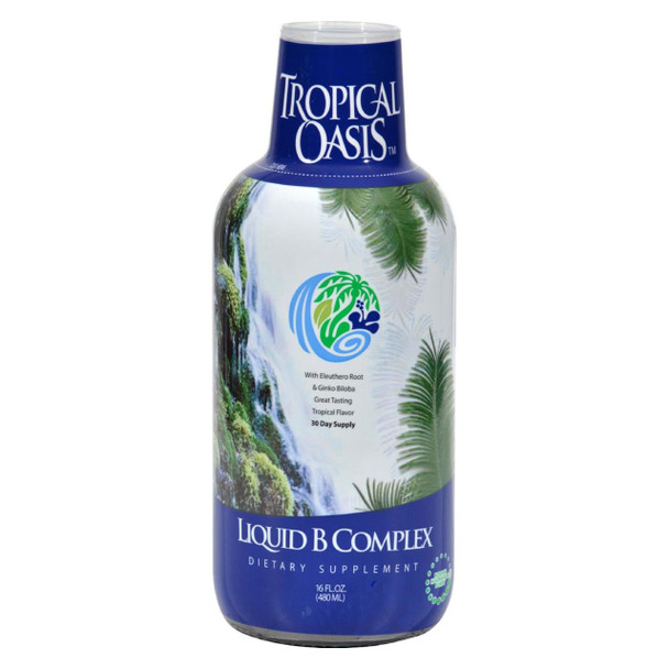 Tropical Oasis Liquid B-Complex - 16 fl oz