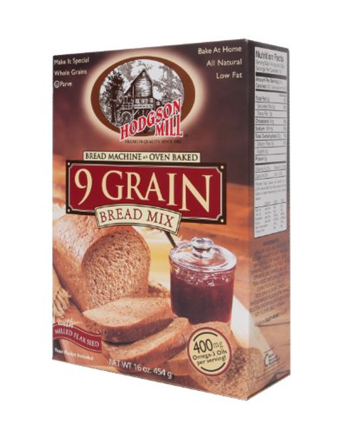 Hodgson Mills Mix - Bread - Nine Grain - Case of 6 - 16 oz