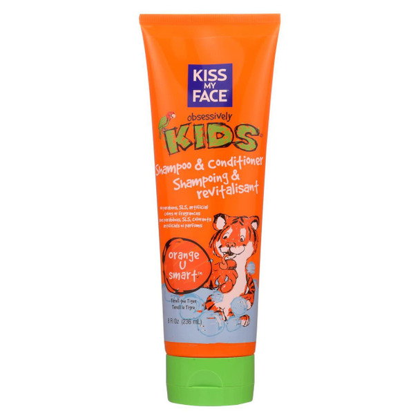 Kiss My Face Kids Shampoo and Conditioner Orange U Smart - 8 fl oz