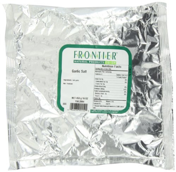 Frontier Herb Garlic Salt - 1 lb.