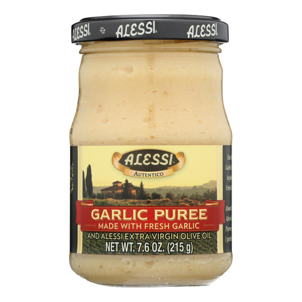 Alessi - Puree - Garlic - Case of 6 - 7.6 oz