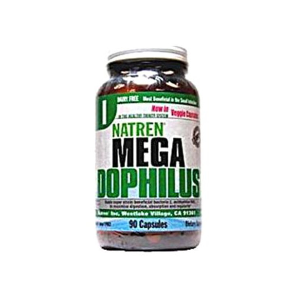 Natren Mega Dophilus Dairy Free - 90 Vegetarian Capsules