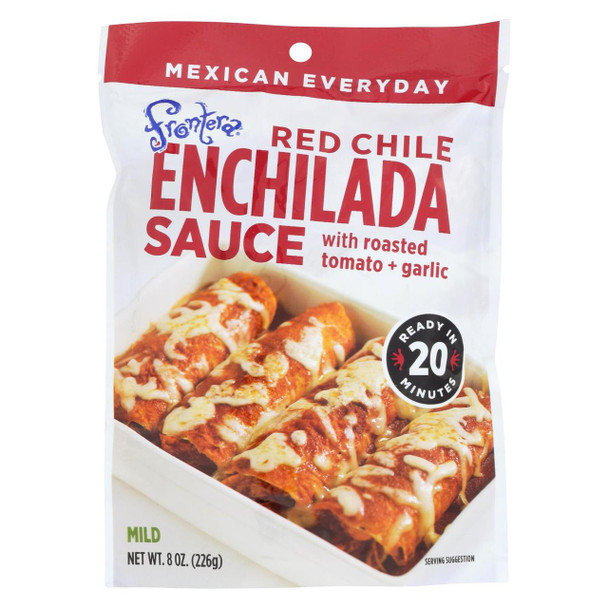 Frontera Foods Red Chile Enchilada Sauce - Enchilada Sauce - Case of 6 - 8 oz.