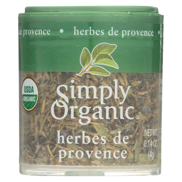 Simply Organic Herb de Provence - Organic - .14 oz - Case of 6