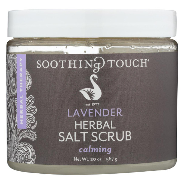 Soothing Touch Salt Scrub - Lavender - 20 oz