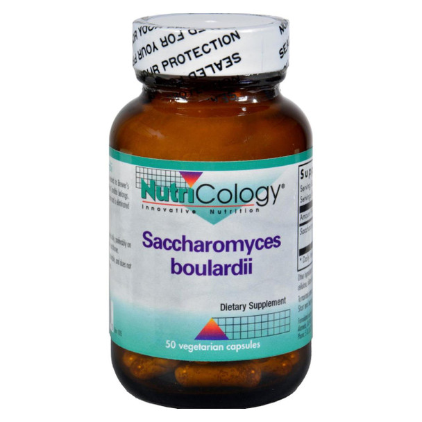 NutriCology Saccharomyces boulardii - 50 Capsules