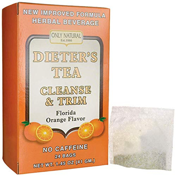 Only Natural Dieter's Tea Cleanse and Trim Orange - 24 Tea Bags