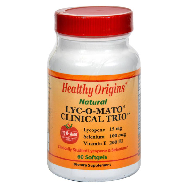 Healthy Origins Lyc-O-Mato Clinical Trio - 60 Softgels