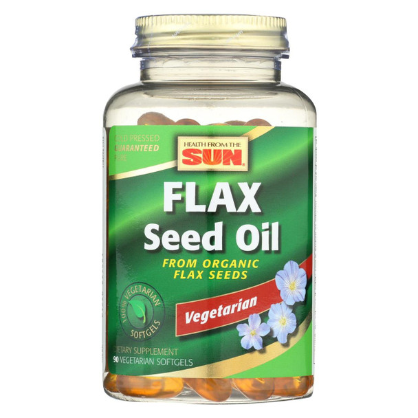 Health From the Sun Flaxseed Oil - 90 Softgels