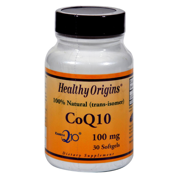 Healthy Origins Coq10 100 mg - 30 Softgels