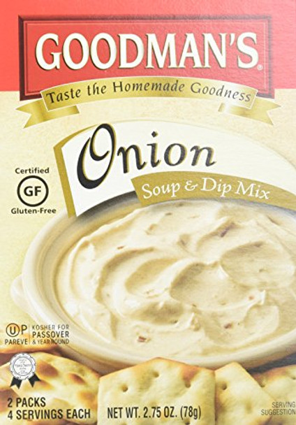 Goodman - Soup Mix - Onion - Case of 96 - 2.75 oz