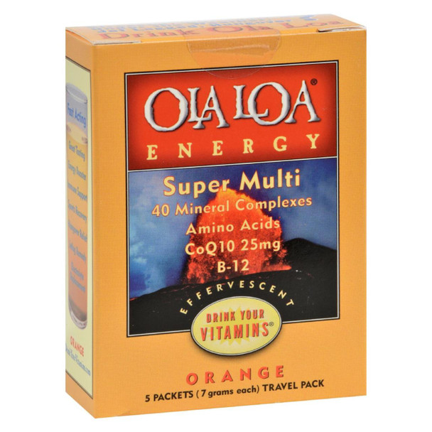 Ola Loa Energy Orange - 5 Packets