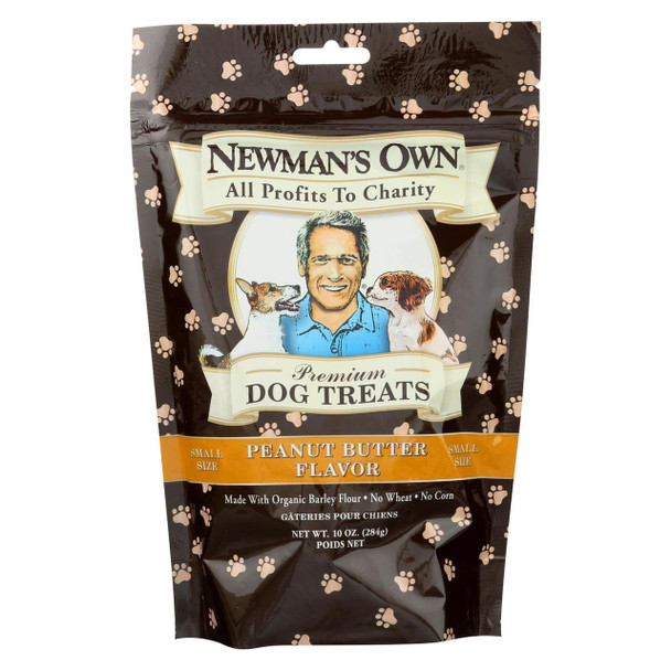 Newman's Own Organics Peanut Butter Treats - Organic - Case of 6 - 10 oz.