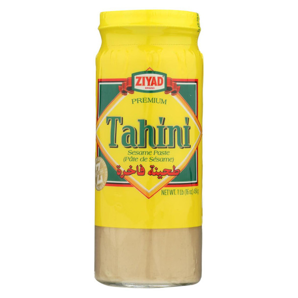 Ziyad Brand Tahini - Sesame Paste - Case of 6 - 16 oz.