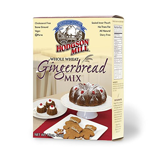 Hodgson Mills Whole Wheat Gingerbread Mix - Gingerbread - Case of 6 - 15 oz.