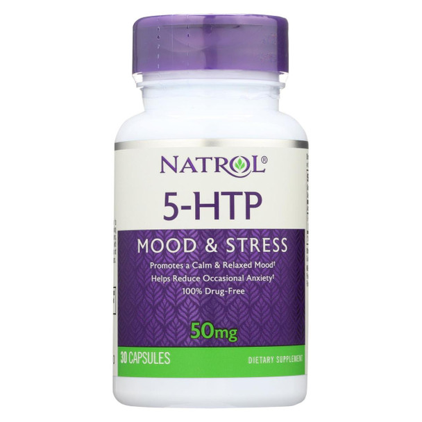 Natrol 5-HTP - 50 mg - 30 Caps