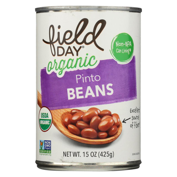 Field Day Beans - Organic - Pinto - 15 oz - case of 12