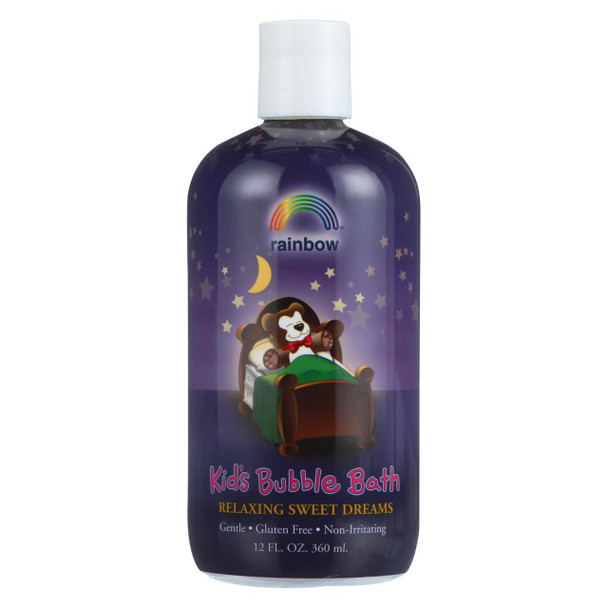 Rainbow Research Organic Herbal Bubble Bath For Kids Sweet Dreams - 12 fl oz